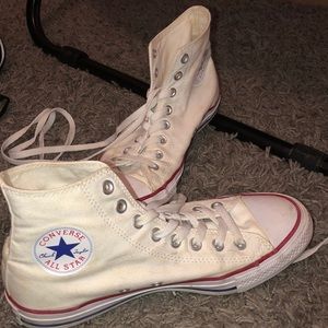 White converse size 9
